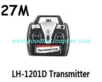 lh-1201_lh-1201d_lh-1201d-1 helicopter parts lh-1201d with camera function transmitter (27M) - Click Image to Close